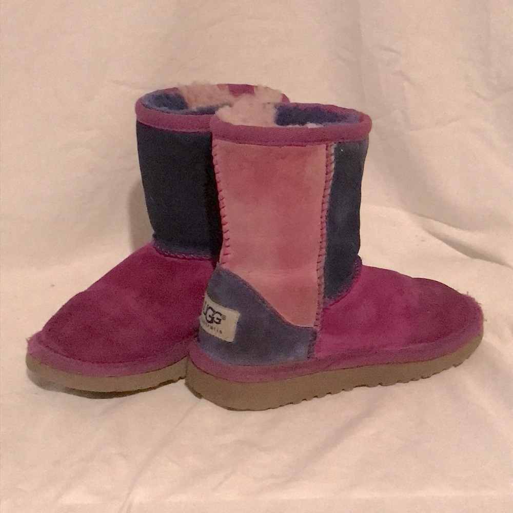 UGG girls color block size 10